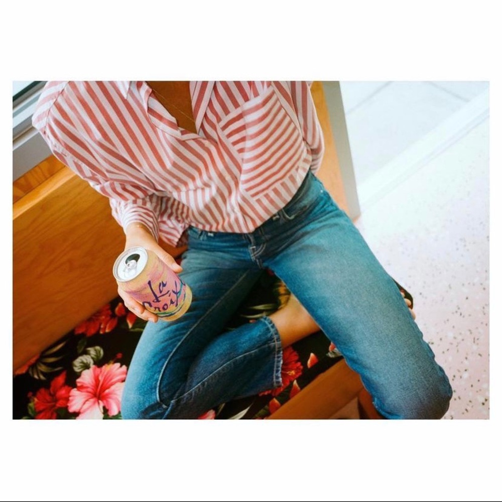 AYR The Deep End striped shirt